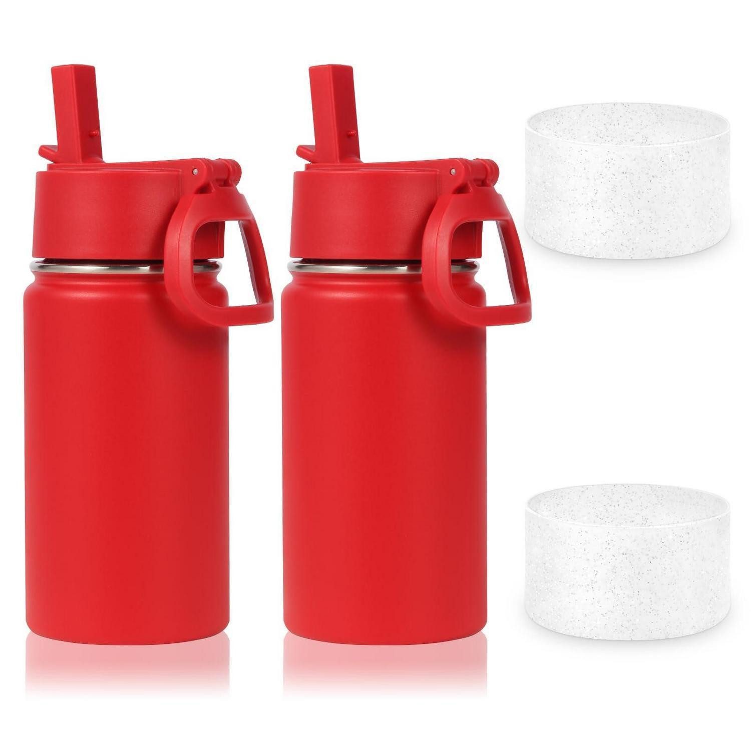 LuxusKollektion Isolierkanne Kinder Trinkflasche Edelstahl 2er-Set, (2-St)