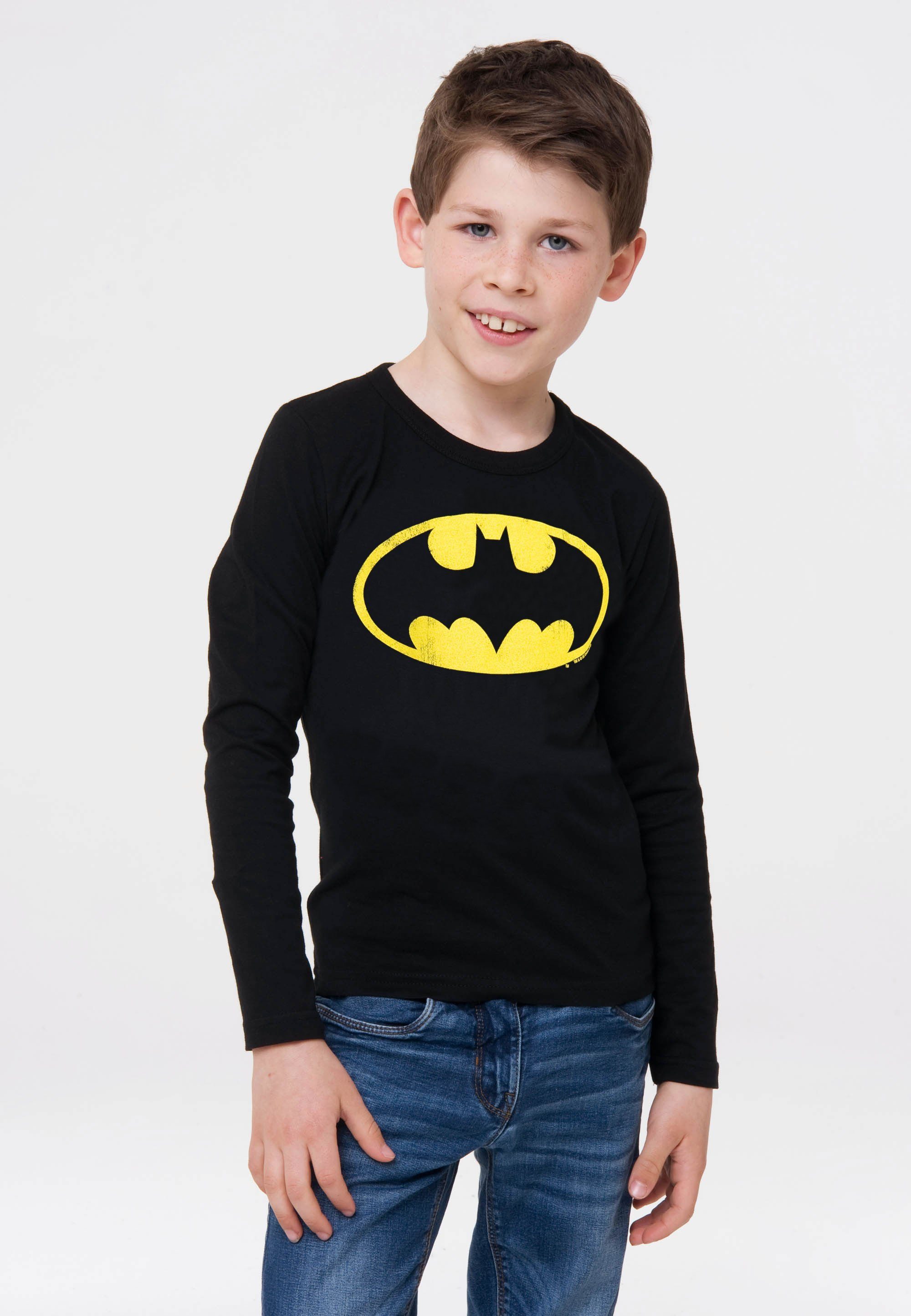 LOGOSHIRT T-Shirt Batman Logo mit coolem Print