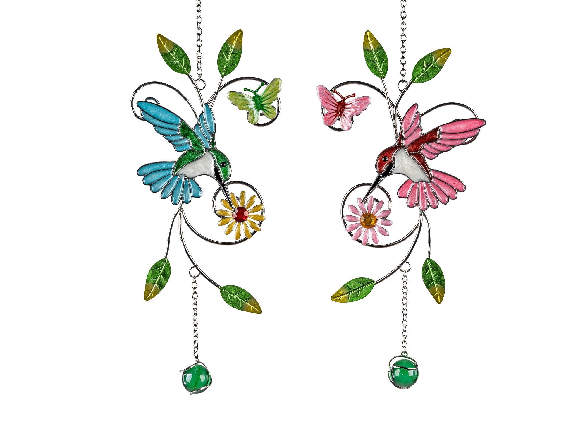 formano Hängedekoration Frühling, Höhe: cm, Farbe: Blau, Motiv: Kolibri