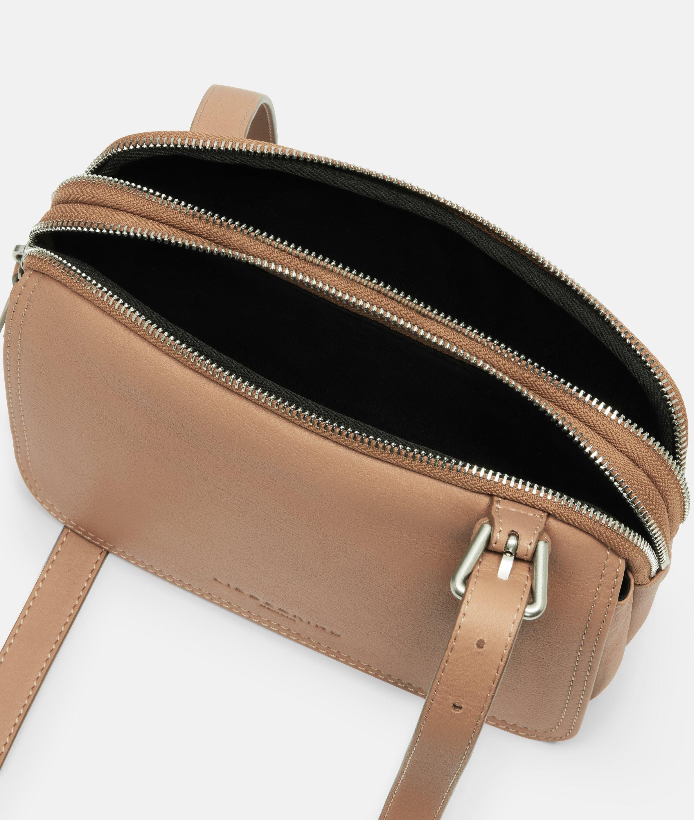 Liebeskind Berlin Umhängetasche Crossbody MAREIKE, Elegante Umhängetasche aus weichem Leder