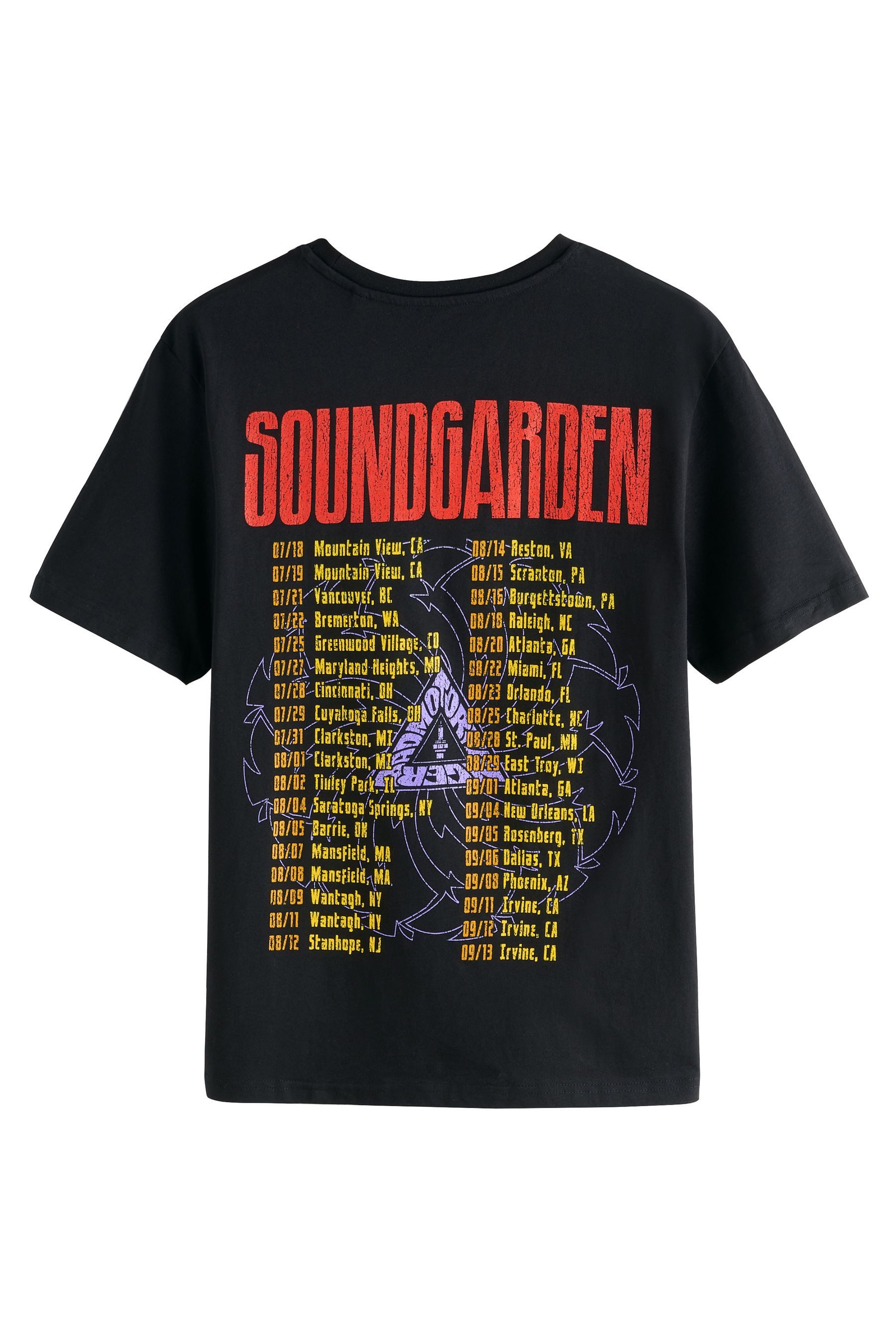 Next T-Shirt Regular Fit Band-T-Shirt mit günstig online kaufen