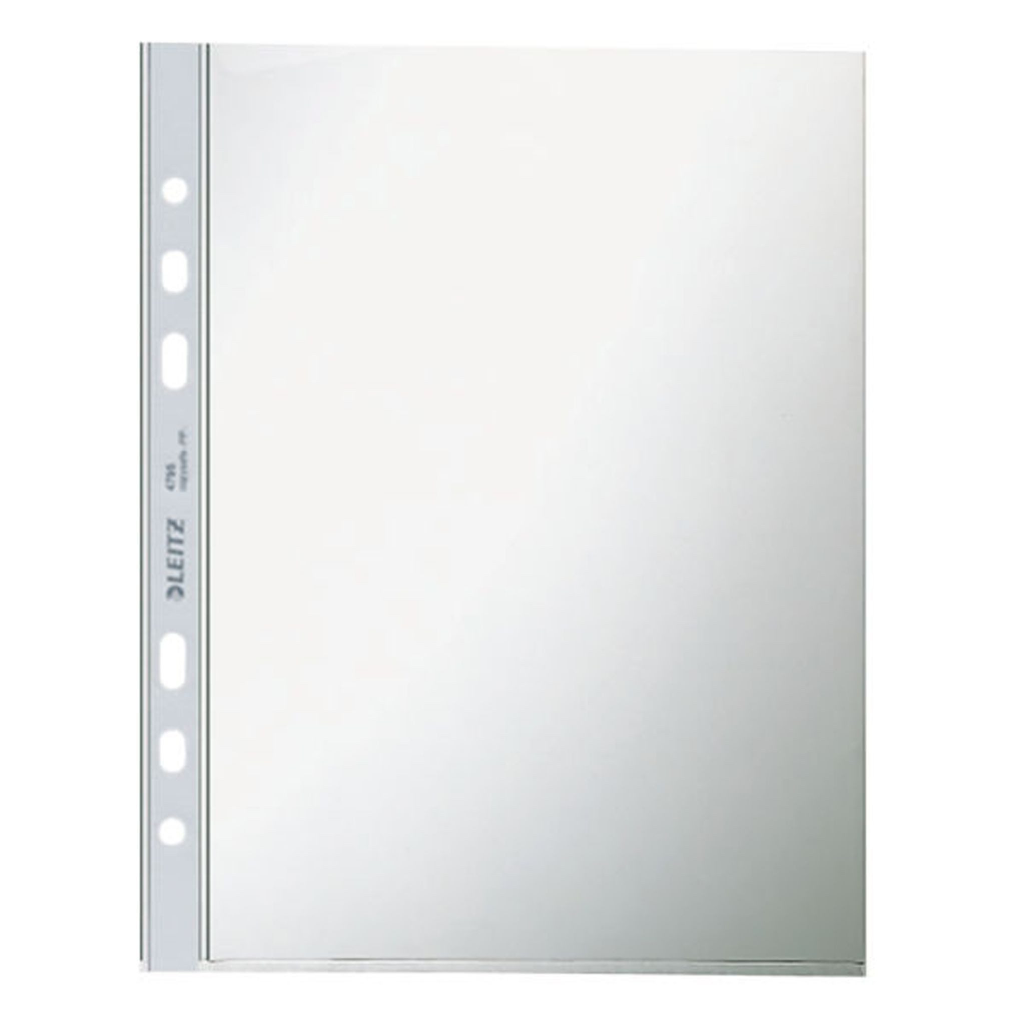LEITZ Prospekthülle LEITZ 4795 Prospekthülle Standard A5 PP genarbt 008 mm dokumentenecht