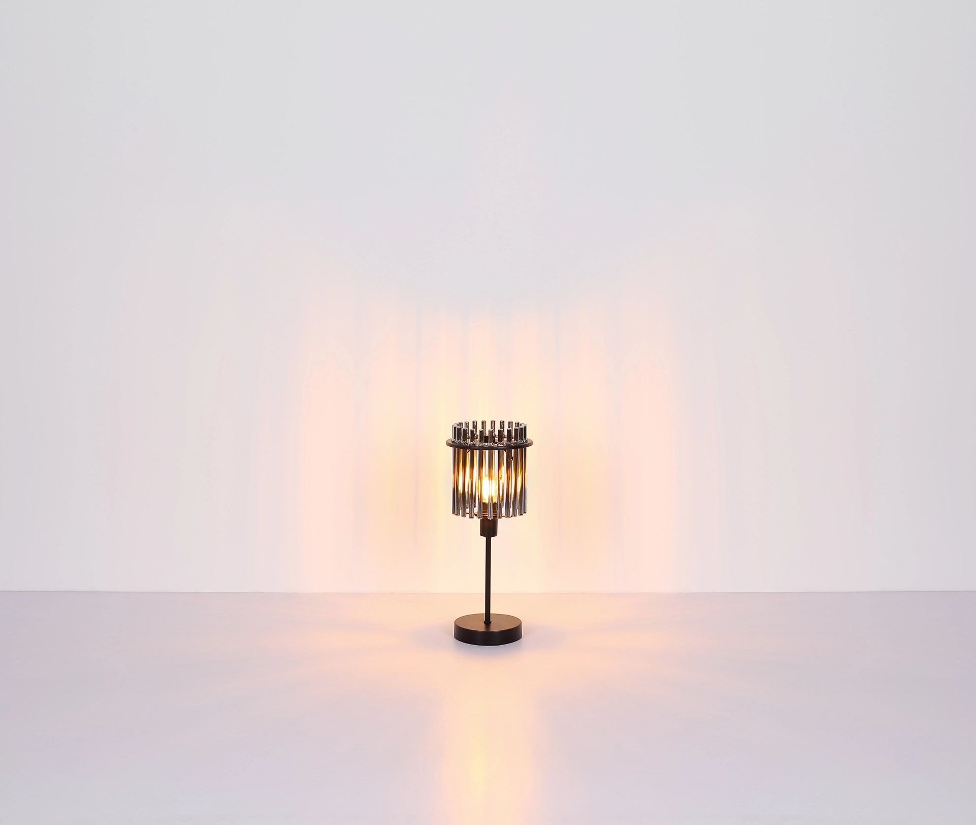 GLOBO LIGHTING Pendelleuchte GORLEY, ohne Leuchtmittel, Design Glasstäbe, Deckenlampe, Wohnzimmer, Esszimmer, Hängeleuchte