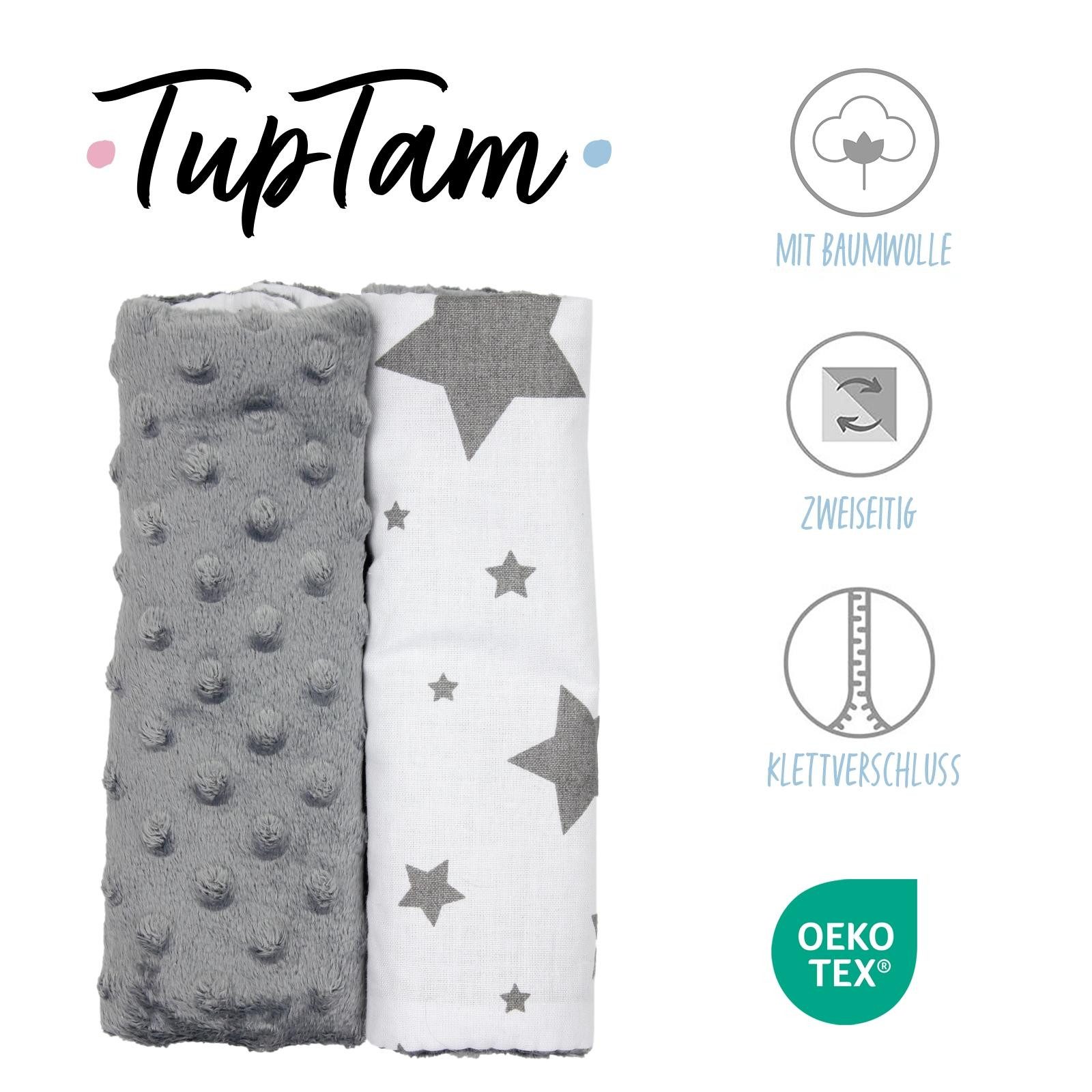 TupTam Kopfkissen TupTam Kinder Auto Gurtschutz Gurtschoner 2er Pack günstig online kaufen