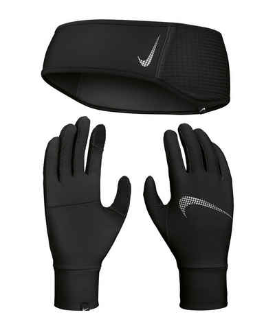 Nike Beanie Essential Stirnband Handschuh Set Damen