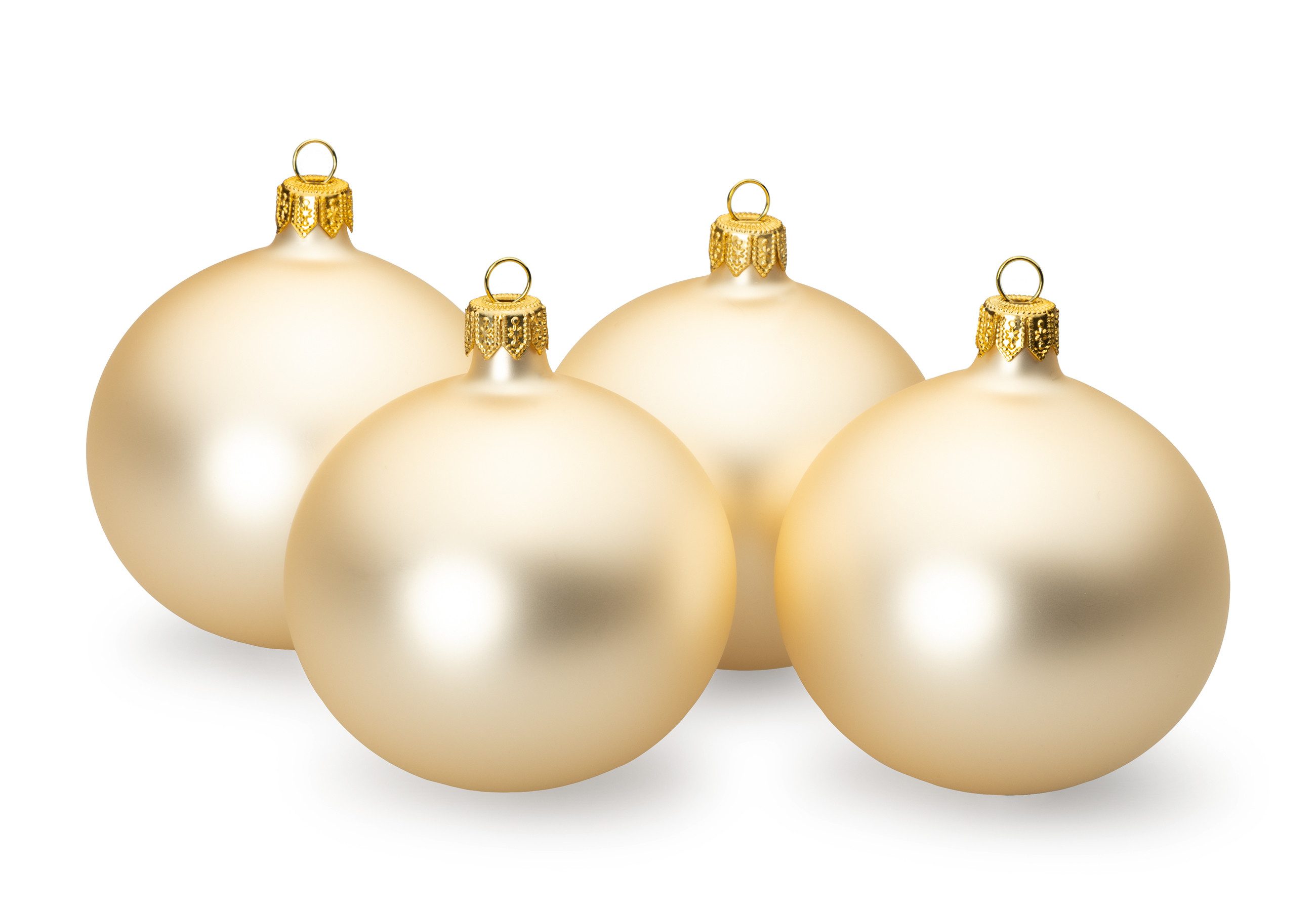 SIKORA Weihnachtsbaumkugel traditionelle Premium Kugeln Essentials aus Glas günstig online kaufen