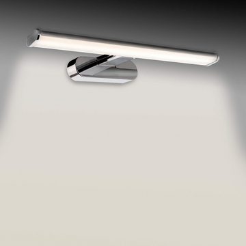 SEBSON Spiegelleuchte LED Spiegelleuchte 40cm IP44, Wandmontage, 8W 600lm neutralweiß