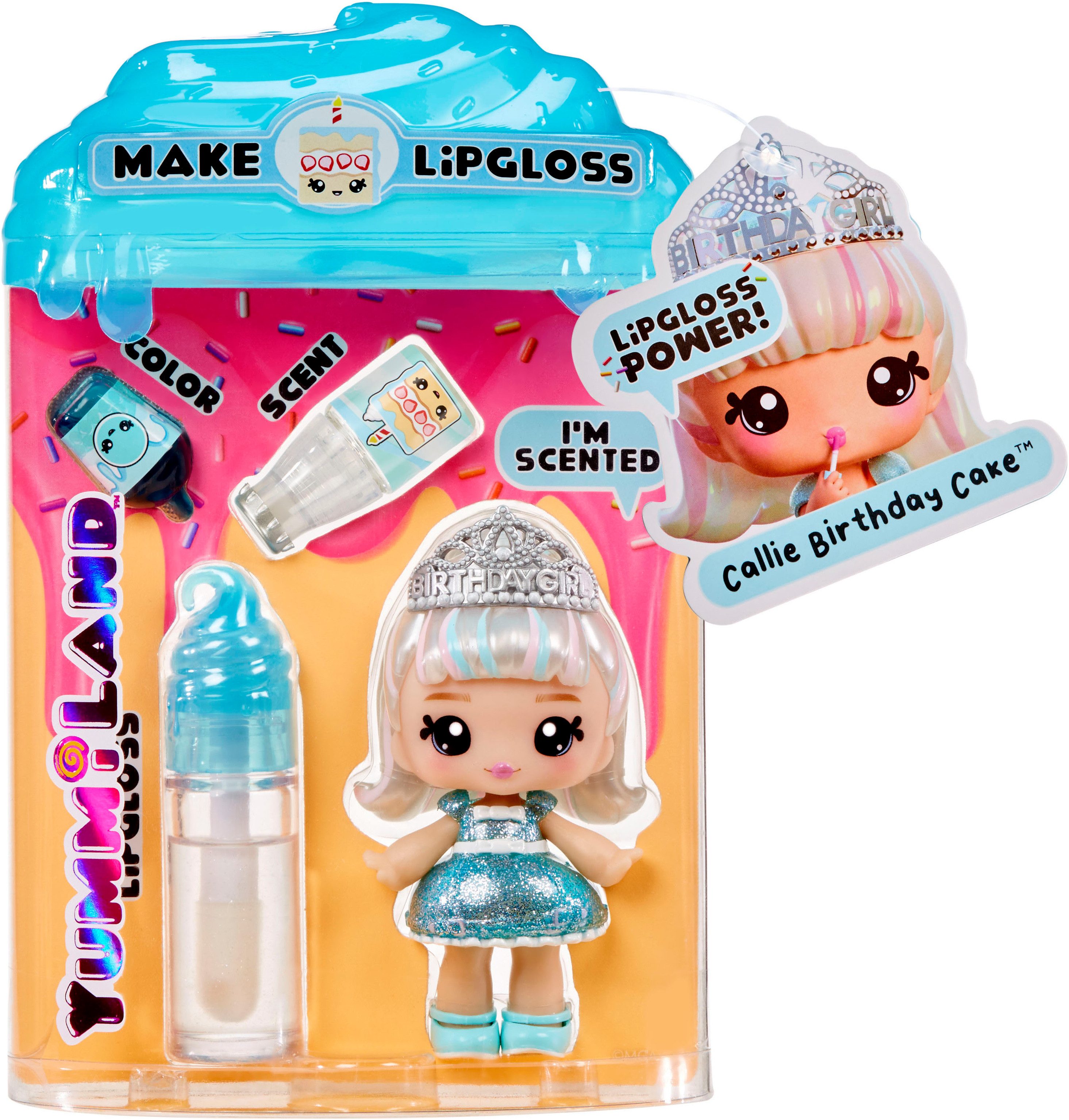 YUMMILAND Minipuppe Yummiland Lipgloss Doll - Callie Birthday Cake, inklusi günstig online kaufen