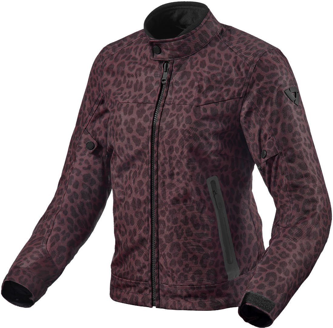 Motorradjacke Textiljacke Revit Damen Burgundy H2O Shade Motorrad