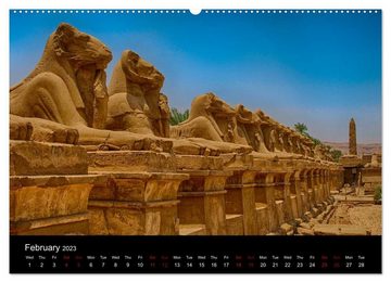 CALVENDO Wandkalender On the trail of the ancient Egypt (Premium-Calendar 2023 DIN A2 Landscape)