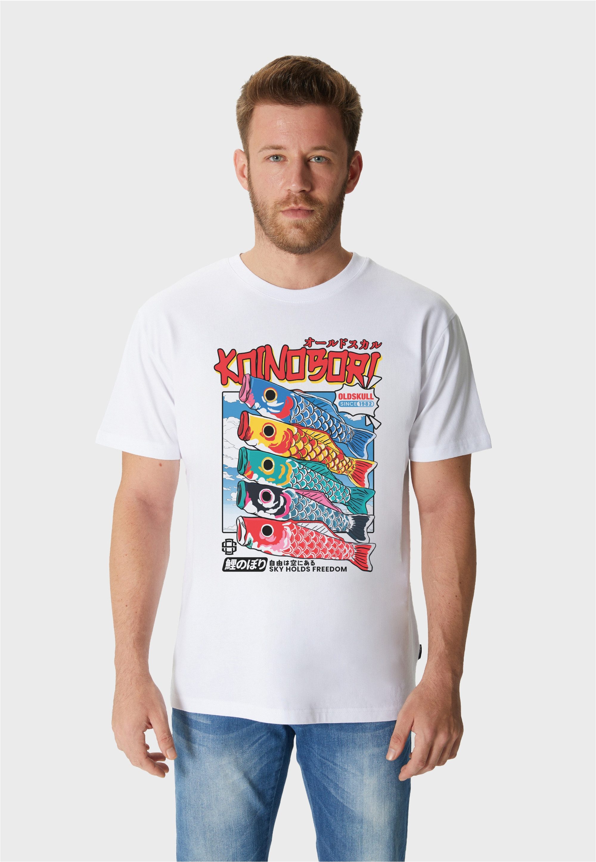 T-Shirt Asian Japanese Koinobori Design