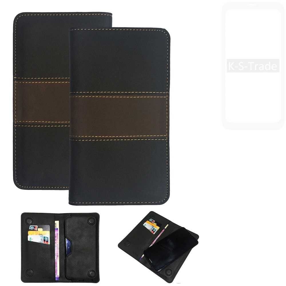 K-S-Trade Handyhülle für Samsung Galaxy Z Flip, Hülle Handyhülle Schutzhülle Walletcase Bookstyle Tasche Schutz