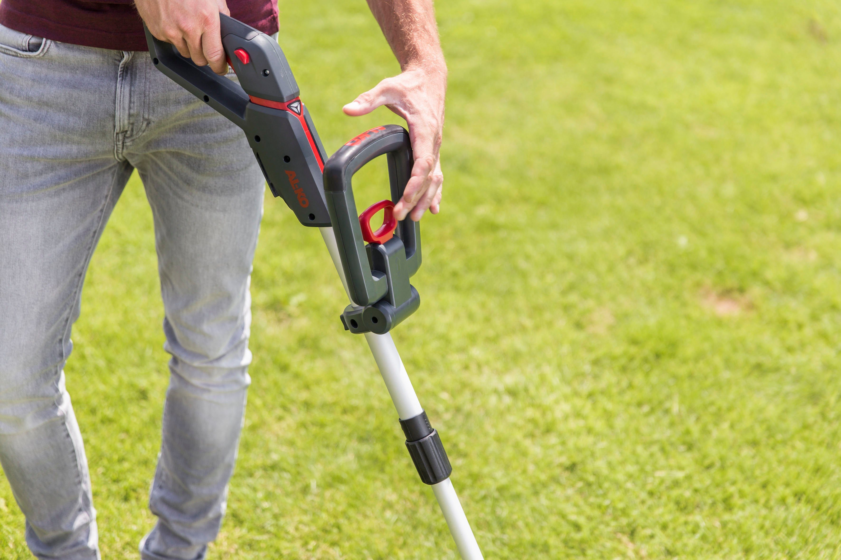 AL-KO Akku-Rasentrimmer HOME AND GARDEN COMPATIBLE GT 1825, 25 cm Arbeitsbreite Faden, (Set), inkl. Akku 18V/2,5 Ah und Ladegerät