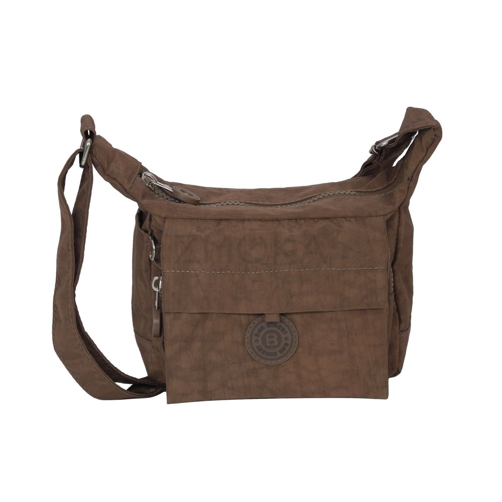 BAG STREET Umhängetasche Bag Street - Crinkle Damen Umhängetasche Stofftasc günstig online kaufen