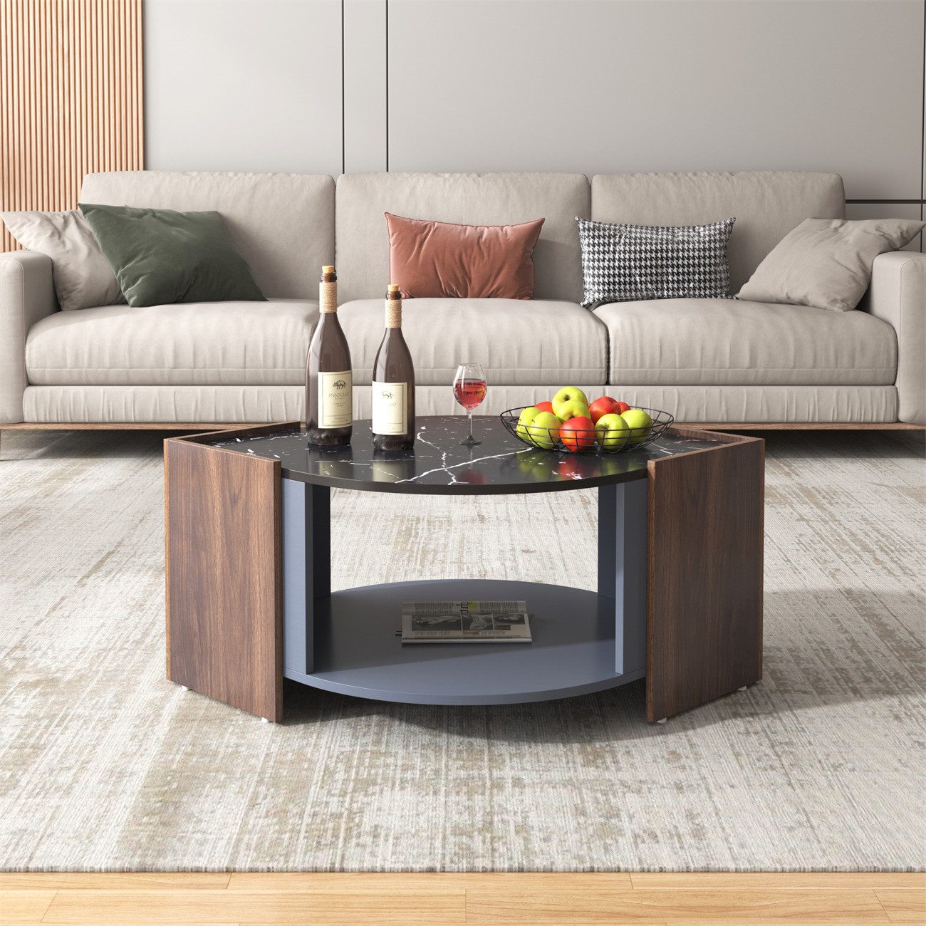 autolock Couchtisch Couchtisch, strukturierter Couchtisch aus günstig online kaufen