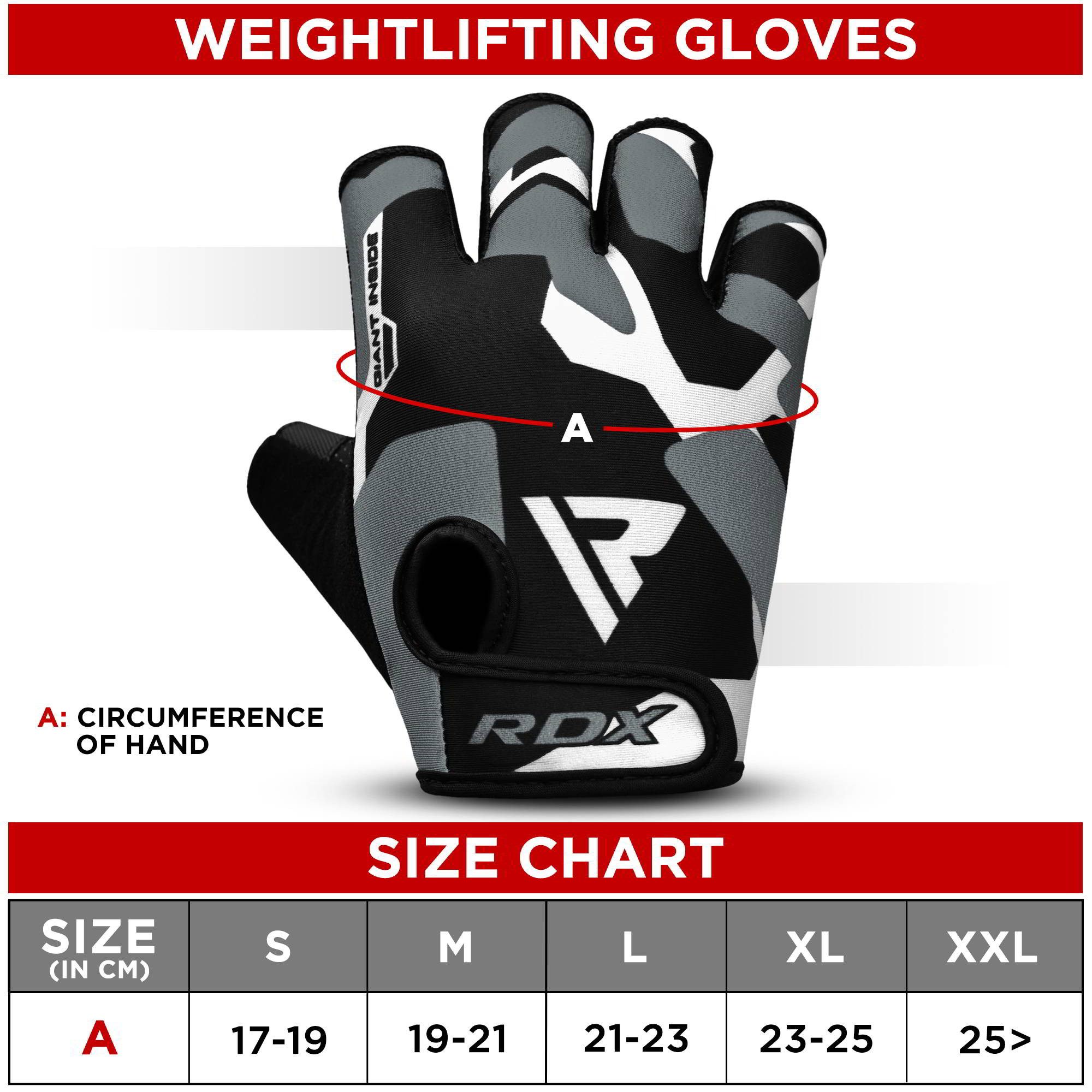 RDX Trainingshandschuhe RDX Fitness Handschuhe, Trainingshandschuhe, Workout Handgelenkschutz