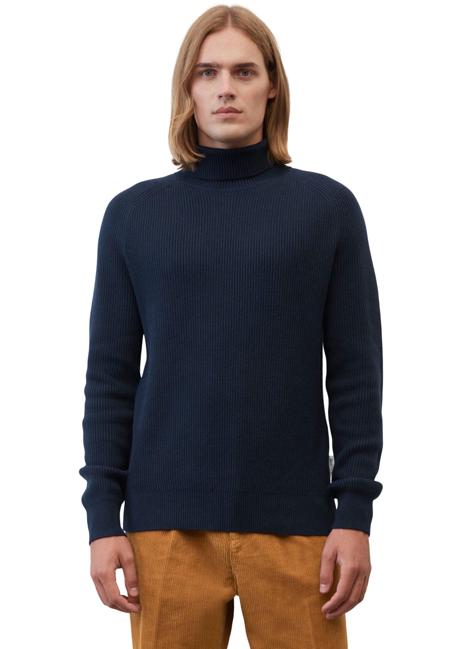 Marc dark Rollkragenpullover navy O'Polo