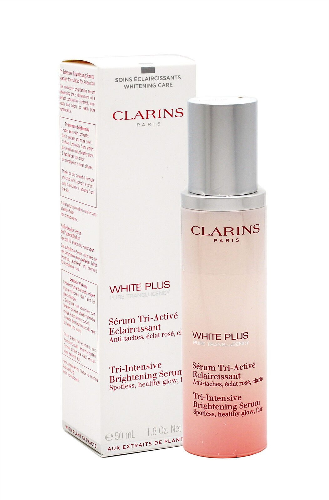 Clarins Gesichtsserum Clarins White Plus Tri-Intensive Brightening Serum 50ml