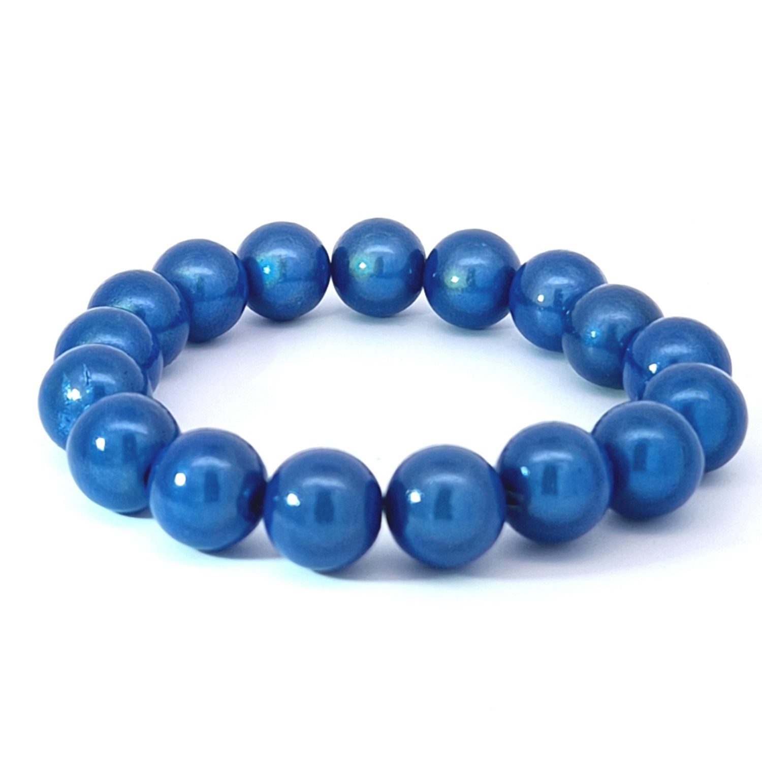 Impala Perlenarmband Perlenarmband Wonder aus 12mm Perlen, verschiedene Farben