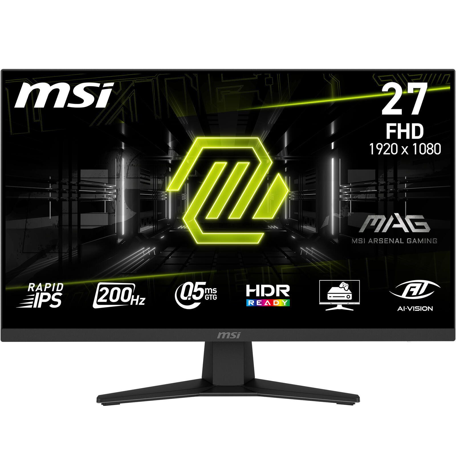 MSI MAG 274FDE Gaming-LED-Monitor (1920 x 1080, 0,5 ms Reaktionszeit, 200 Hz)