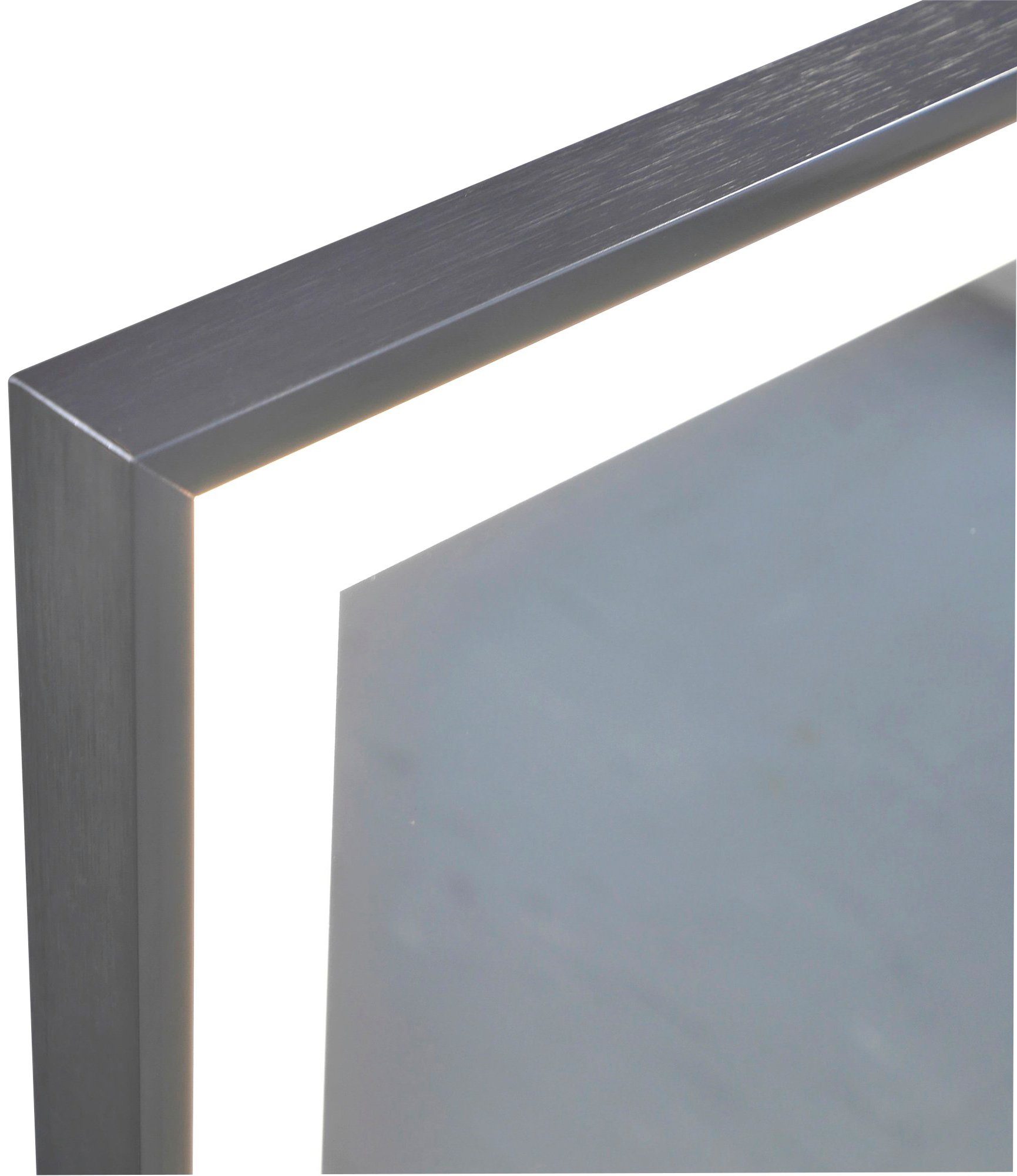 Glas/Titan, W, 60x110 cm S Vasner LED, Zipris Infrarotheizung 600