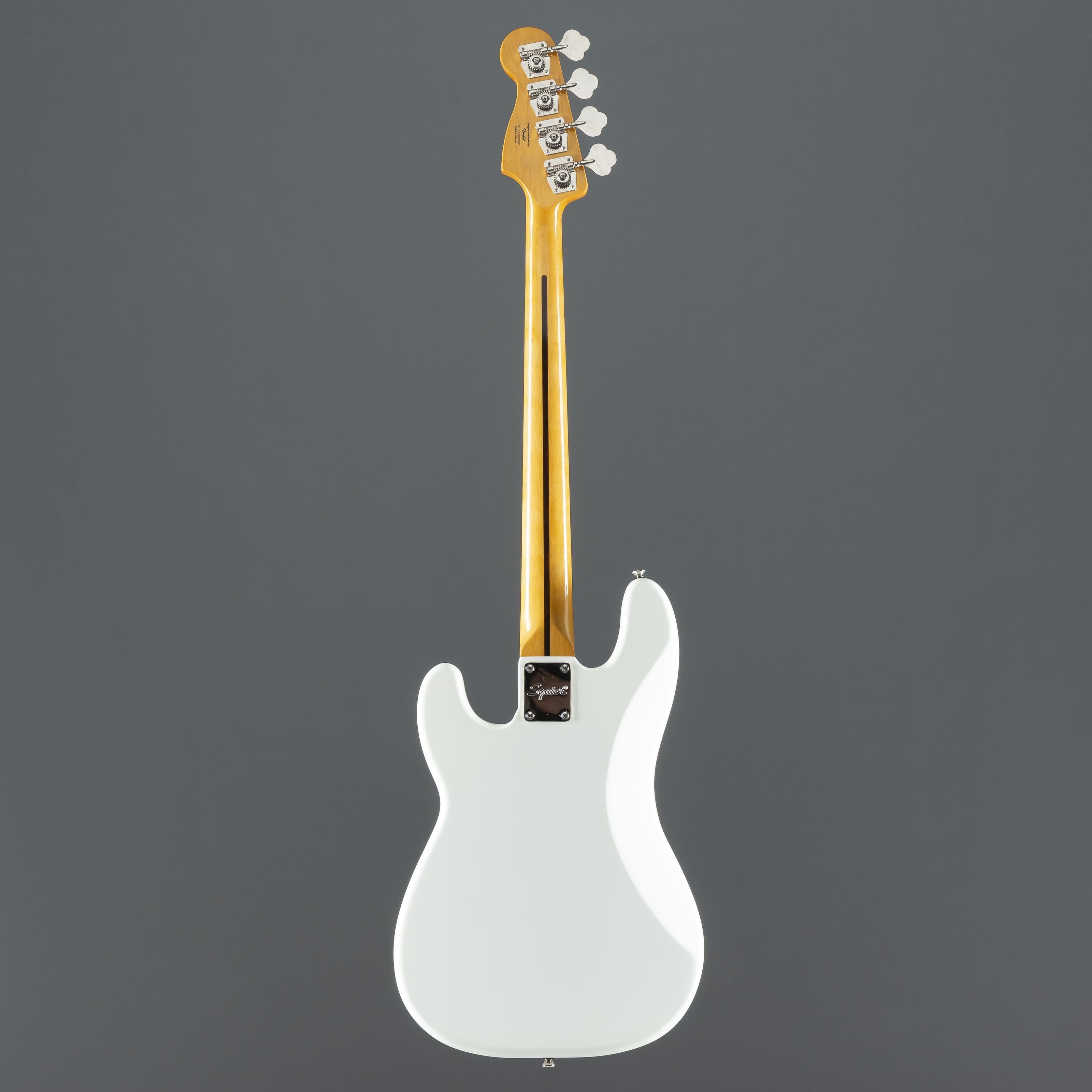 Squier E-Bass, E-Bässe, 4-Saiter E-Bässe, Classic Vibe '60s Precision Bass Olympic White - E-Bass