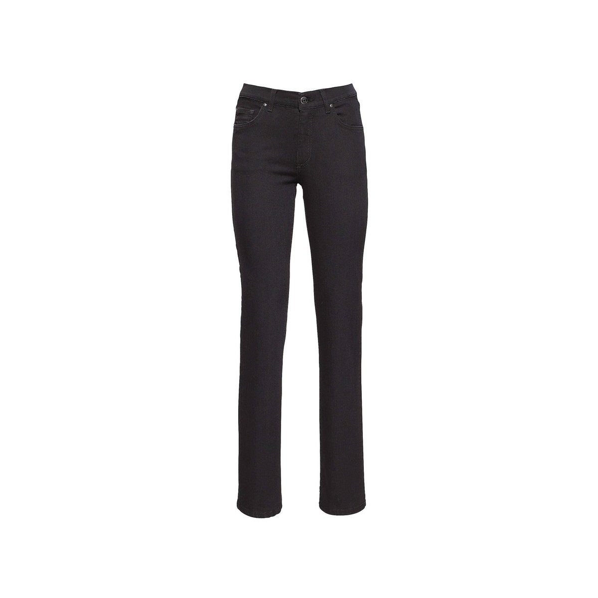 (1-tlg) 5-Pocket-Jeans regular ANGELS schwarz
