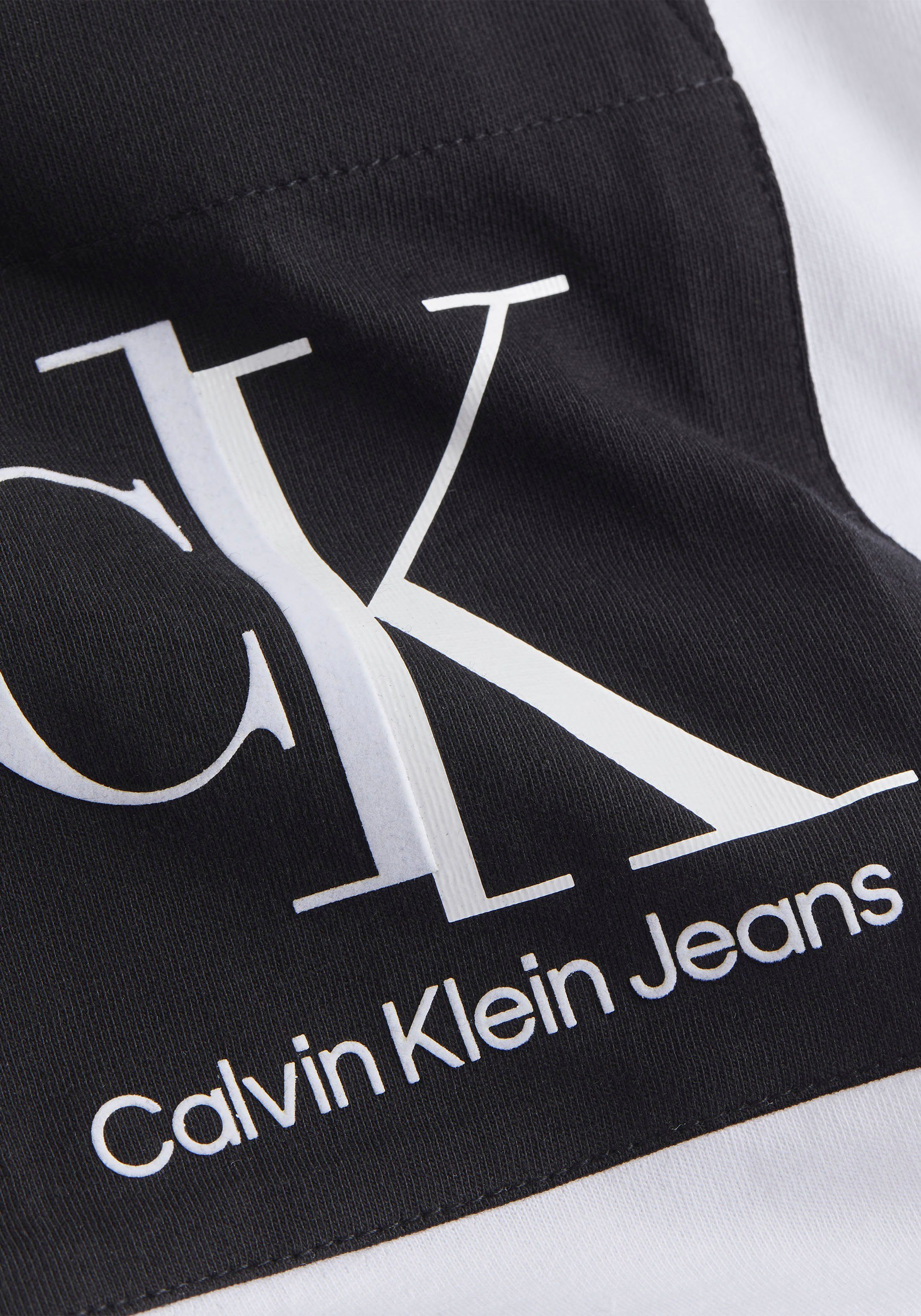 Herren Shirts Calvin Klein Jeans T-Shirt SPLICED CK POCKET TEE