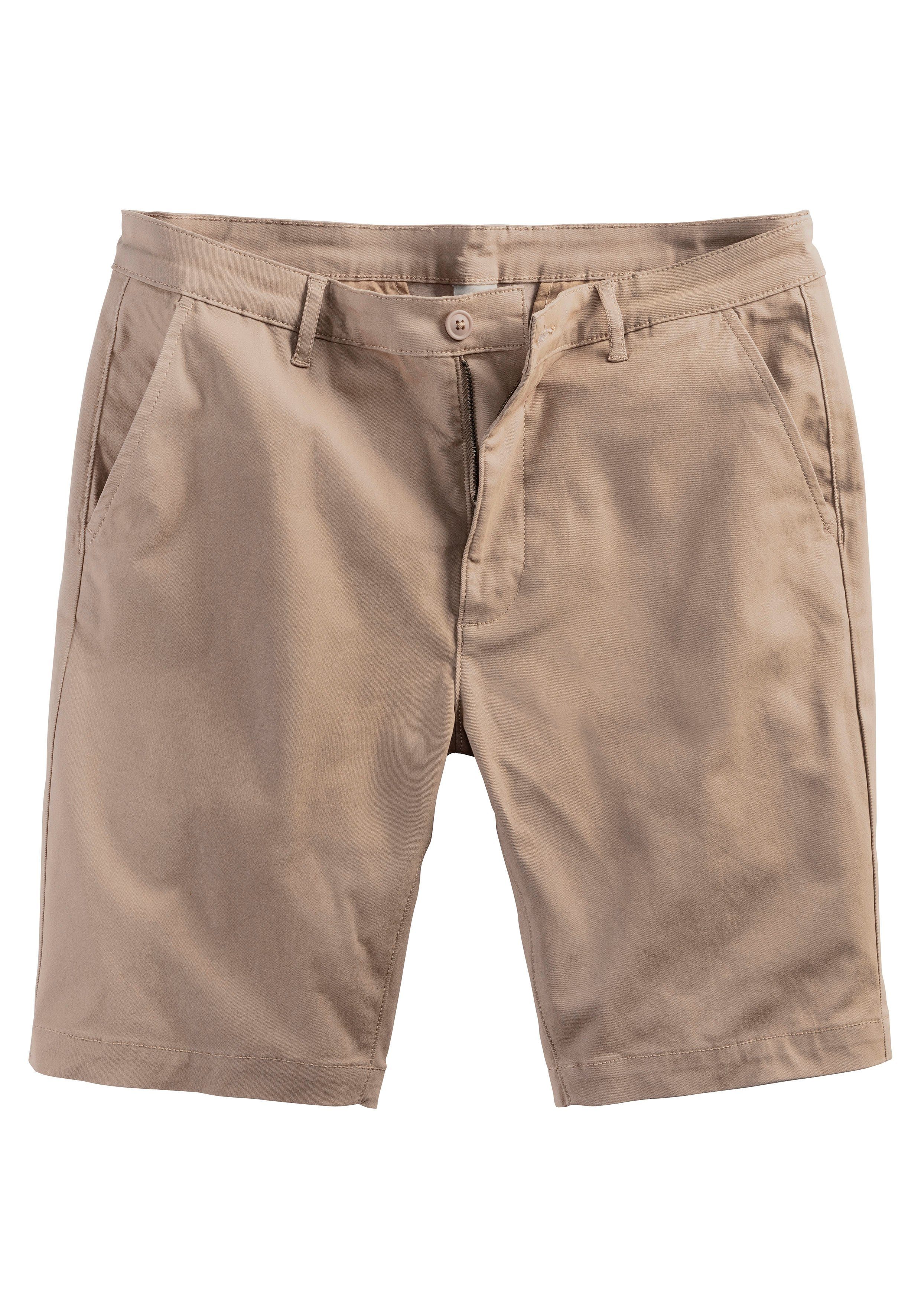 H.I.S Chinoshorts regular-fit Shorts aus elastischer günstig online kaufen