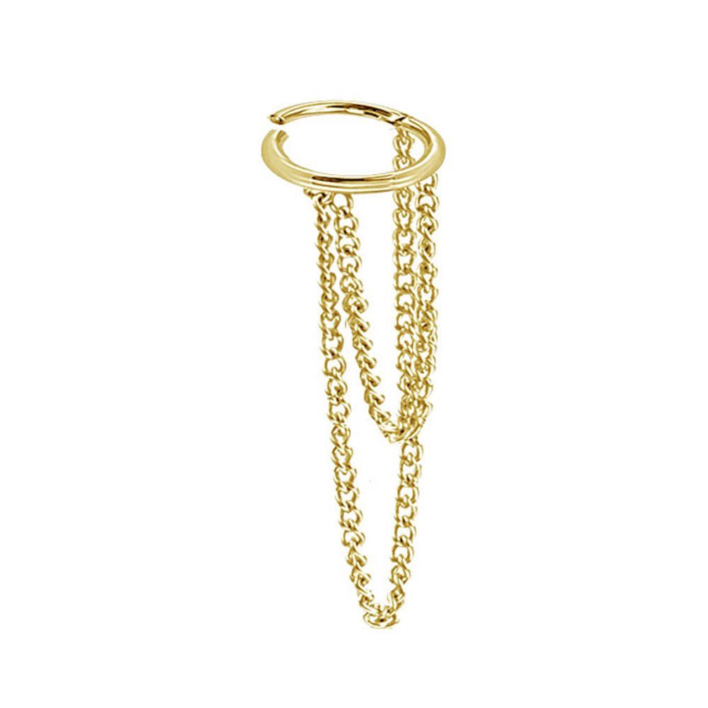 viva-adorno Nasenpiercing Ohrpiercing Segmentring Helix Piercing günstig online kaufen