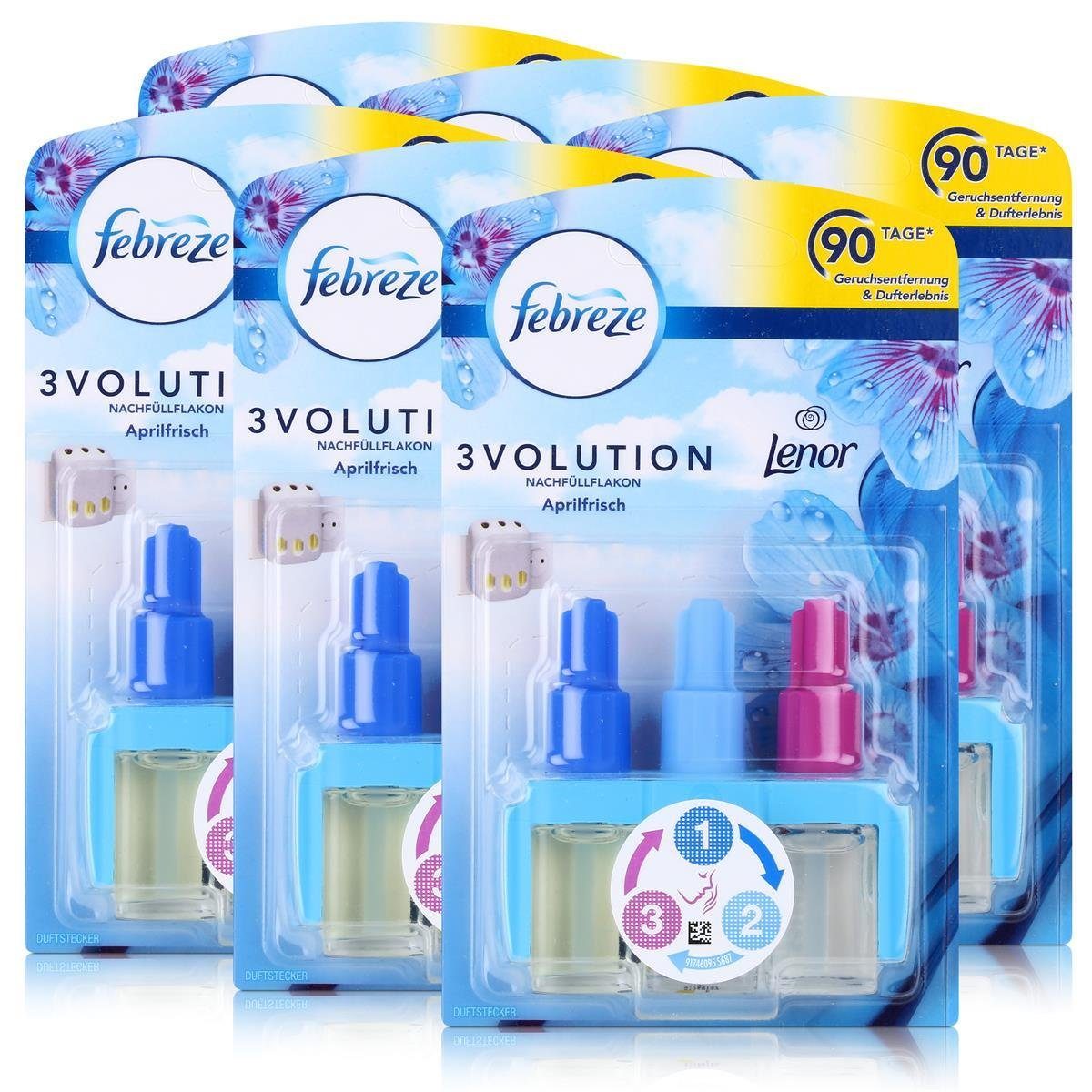 Febreze Raumduft »Febreze 3Volution Duftstecker Nachfüllflakon Lenor