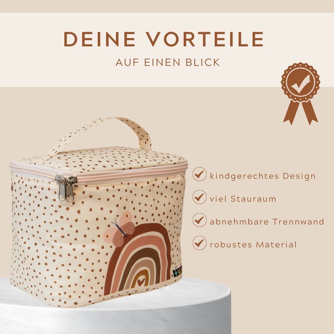 TUX Reisetasche Transporttasche für Tonie Box Beige