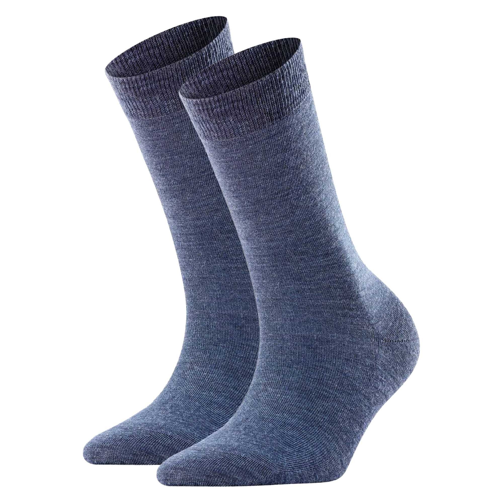 Kurzsocken Damen Socken 2er Pack Wollmischung