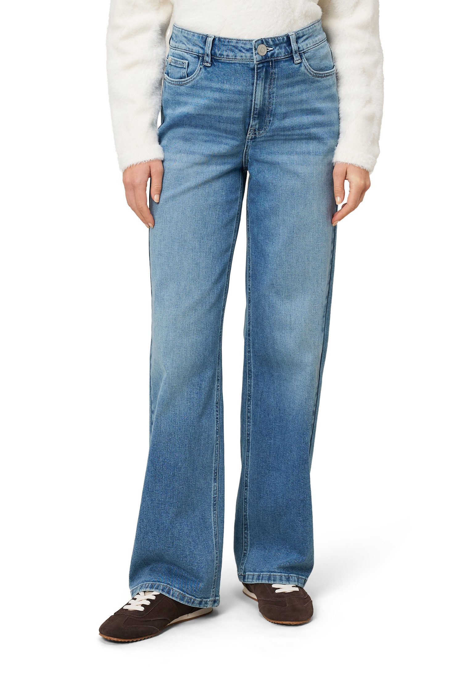 Zero Slim-fit-Jeans Damen Style Witney hell 32 Inch