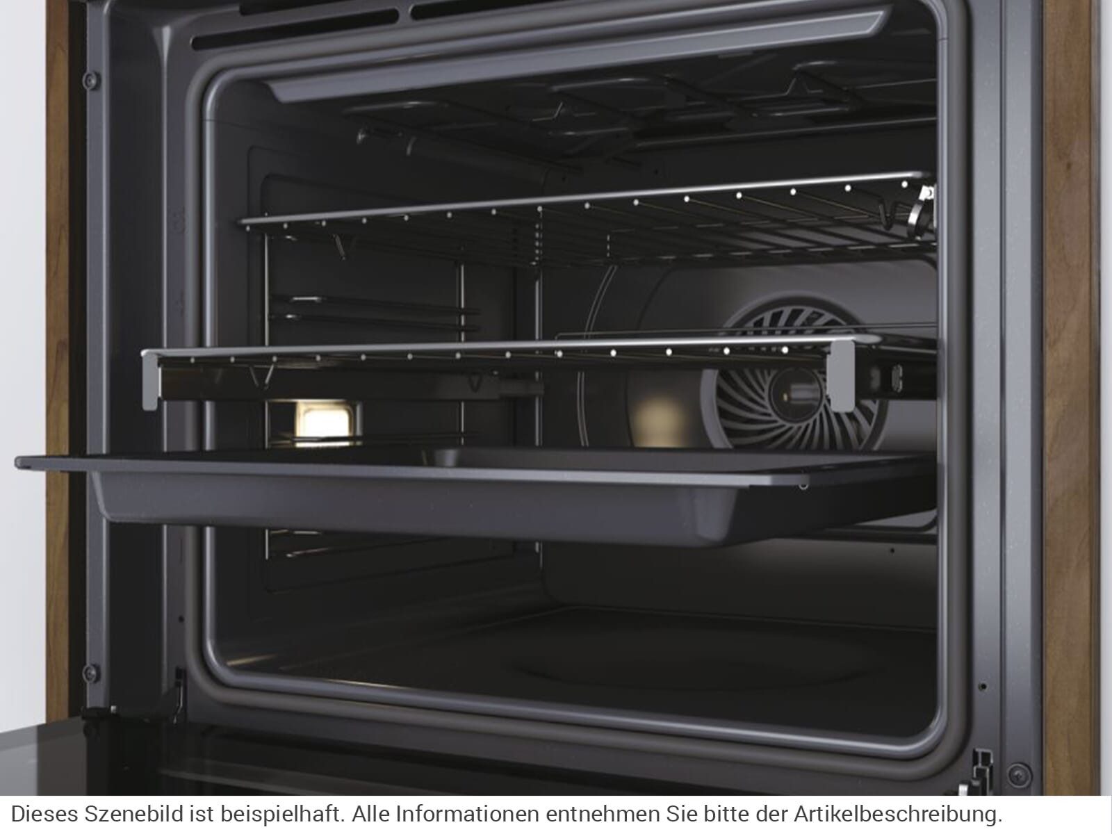 Haier Einbaubackofen, mit 1-fach, Pyrolyse-Selbstreinigung