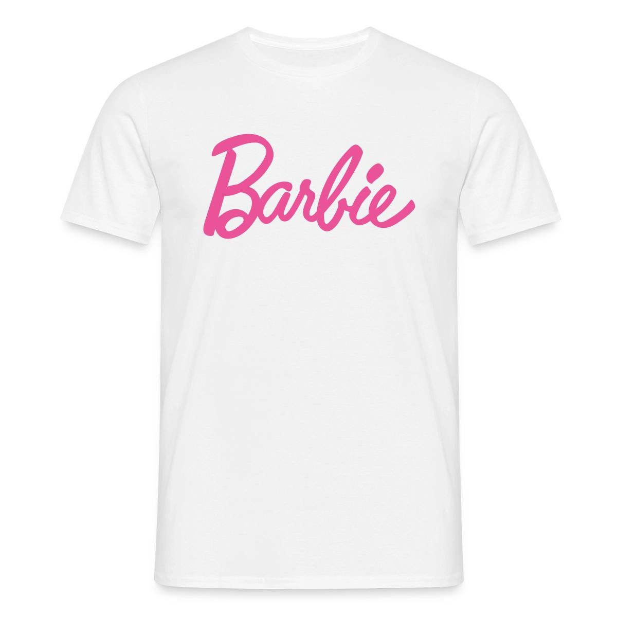 T-Shirt Barbie Klassisches Logo Männer T-Shirt