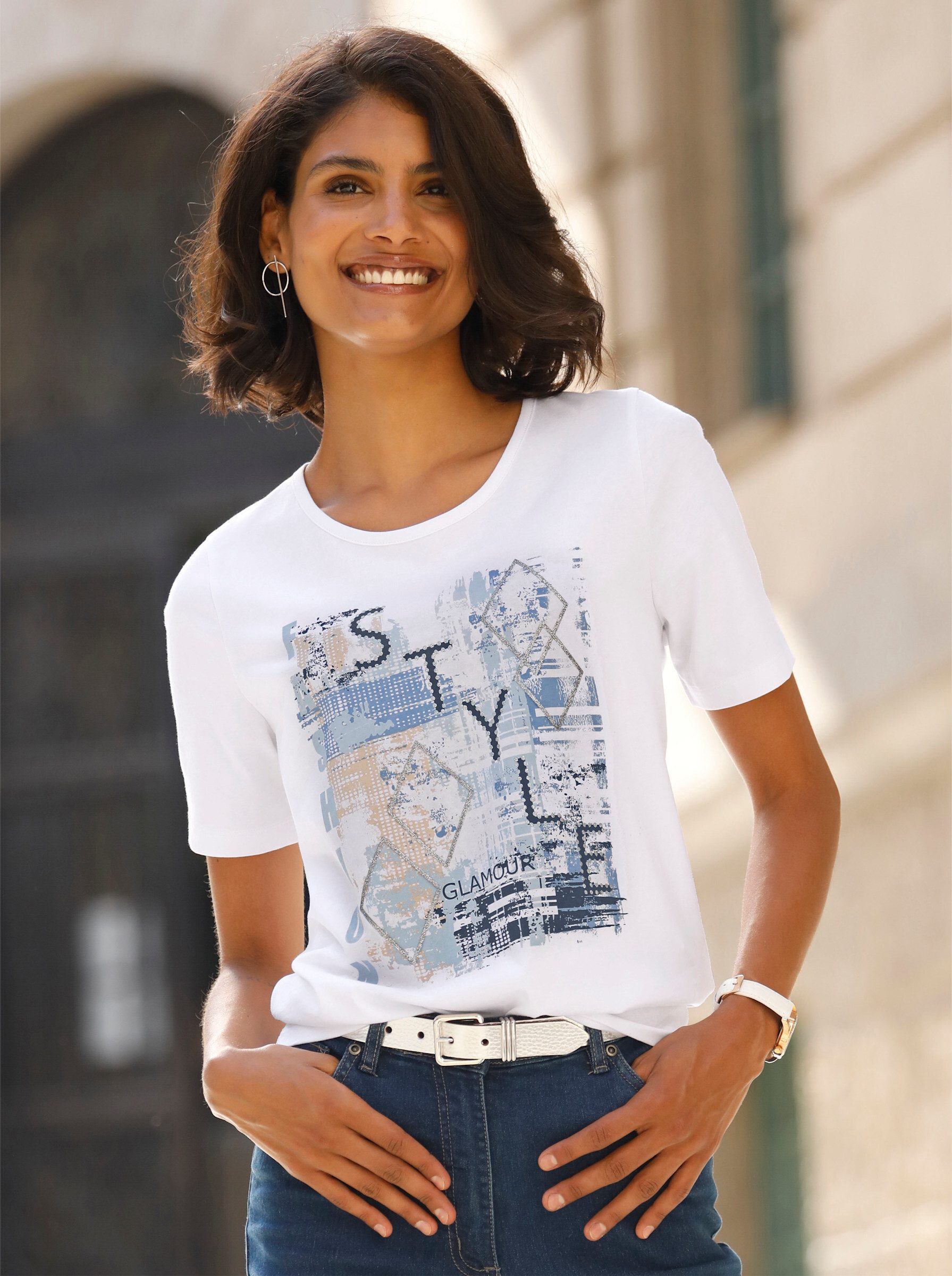 Sieh an! T-Shirt Kurzarm-Shirt Kurzarm – Bild 3 von 4