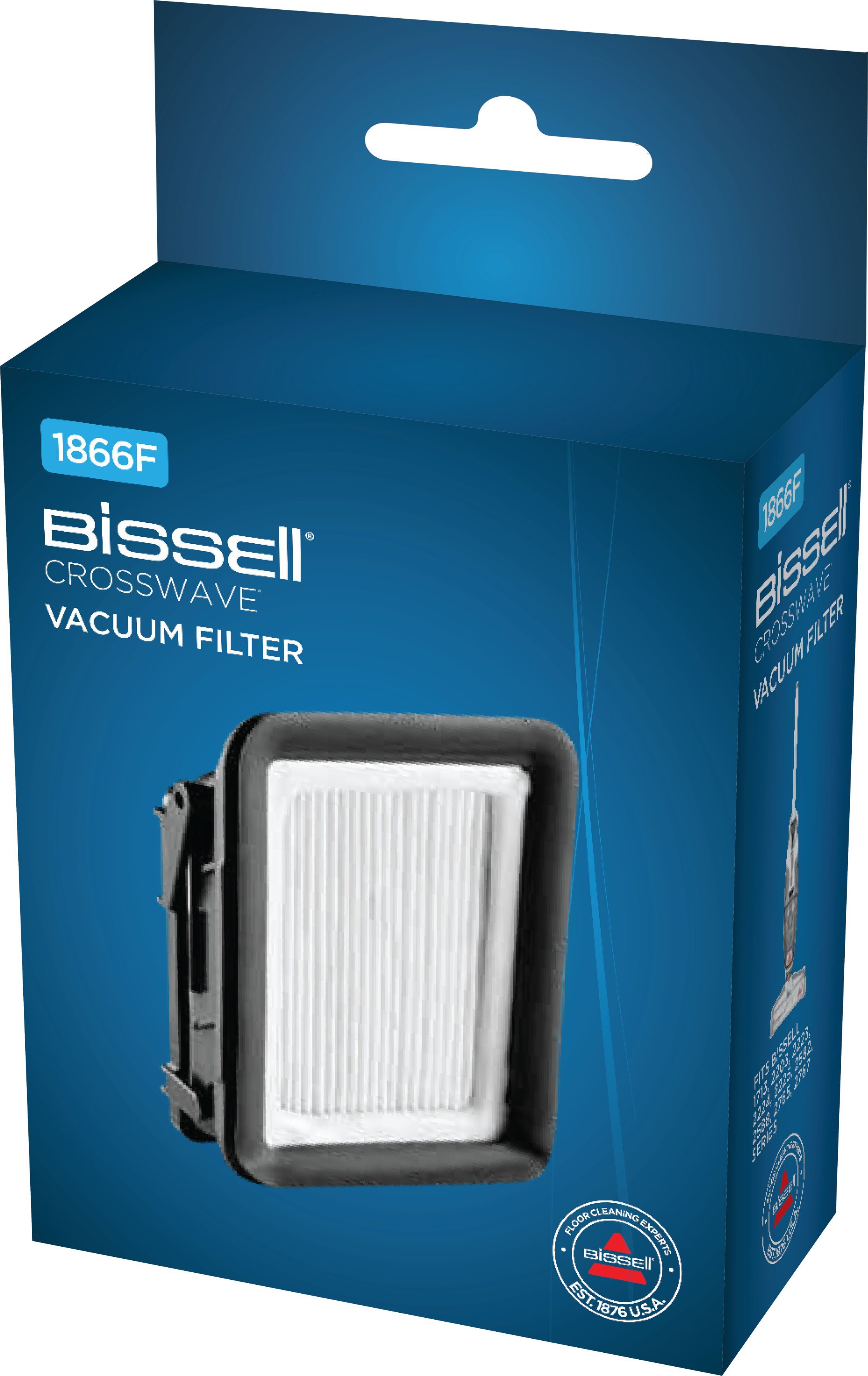 Bissell Wasserfilter Motor Filter CrossWave waschbar-1866F, Zubehör für BISSELL Crosswave Serie