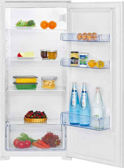 BOMANN Einbaukühlschrank Vollraumkühlschrank VSE7806.1, 123 cm hoch, 54 cm breit, Abtauautomatik / Türalarm / SMART Funktion