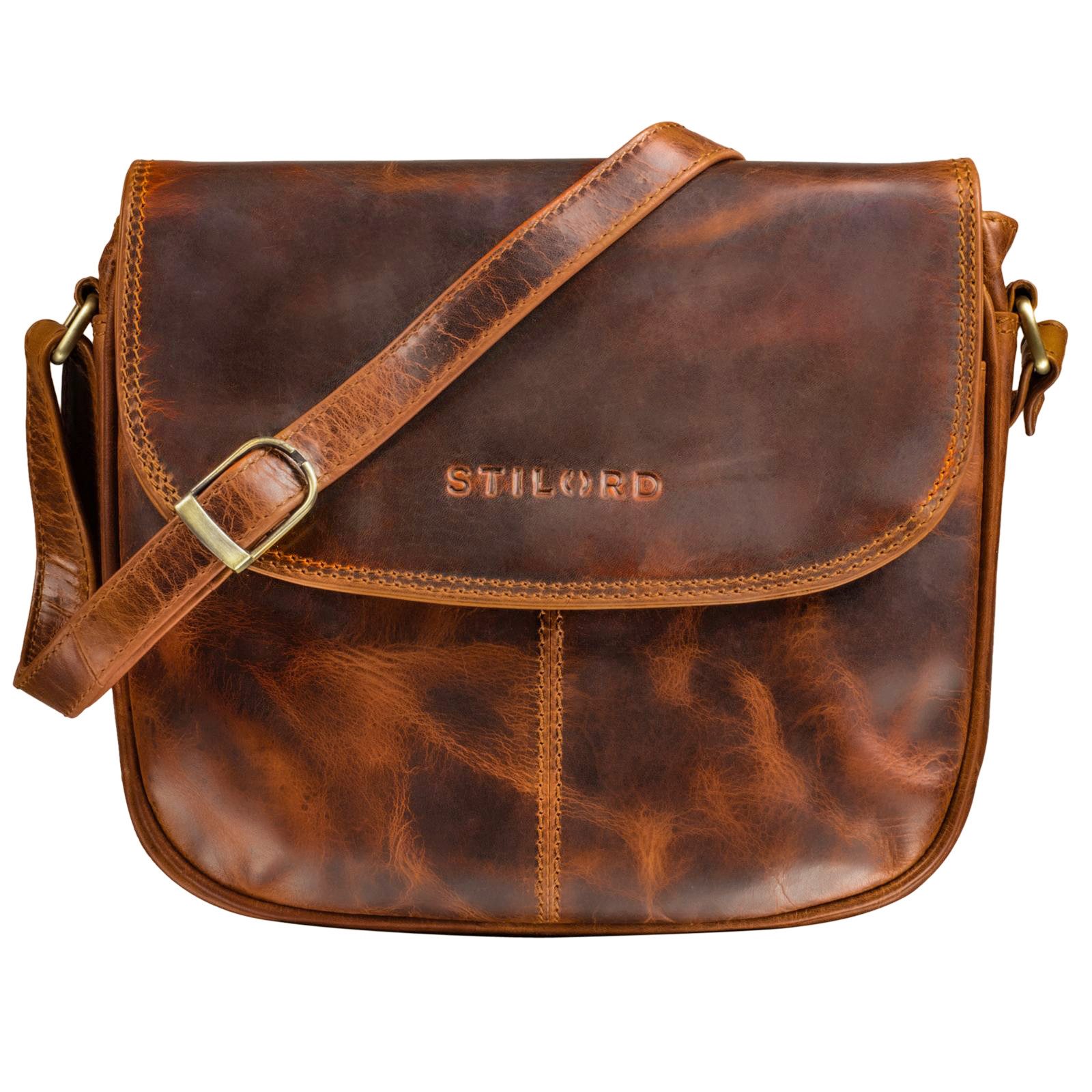 STILORD Handtasche "Cleo" Damentasche Echtleder