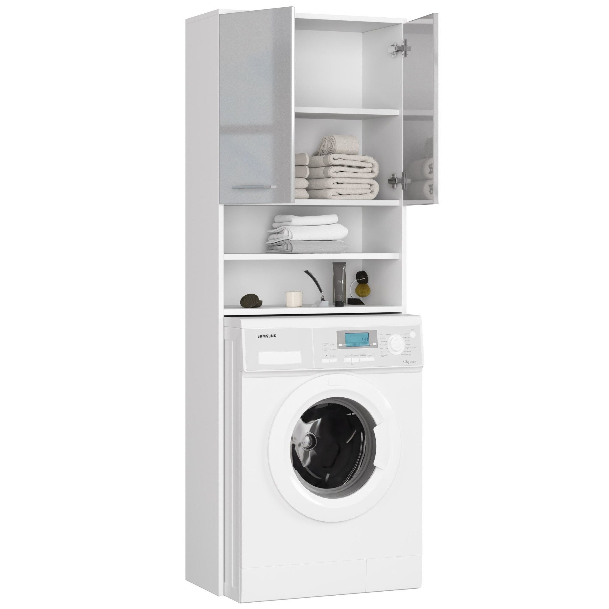 Home Collective Waschmaschinenumbauschrank Waschmaschinen-Badezimmerschrank günstig online kaufen