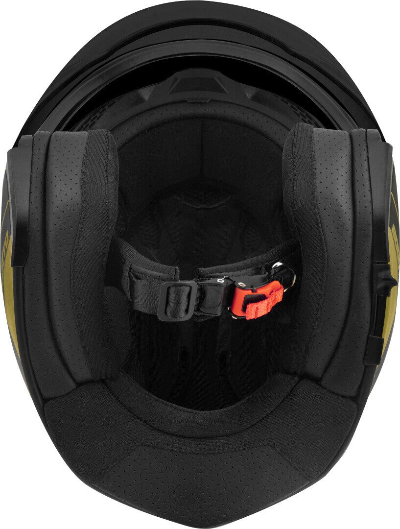 Bogotto Motorradhelm H586 City-B Jethelm, Herausnehmbares Innenfutter,integriertes Sonnenvisier – Bild 4 von 5
