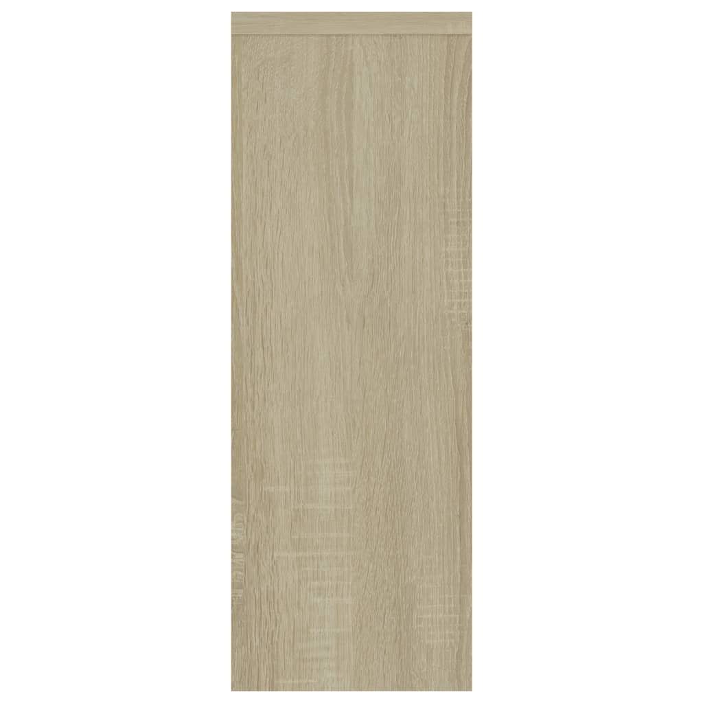 Sonoma-Eiche Holzwerkstoff Wandregal cm 45,1x16x45,1 furnicato
