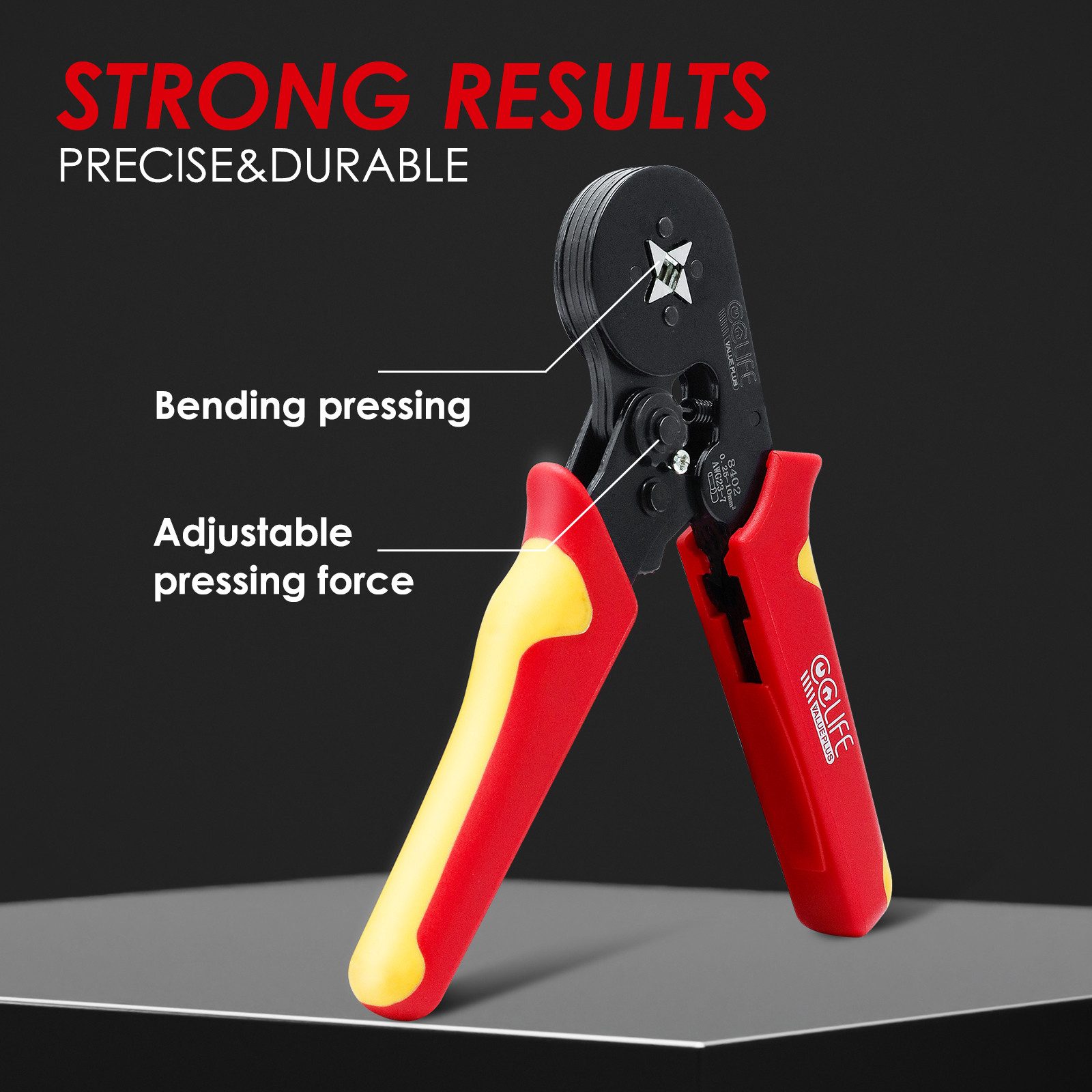 CCLIFE Zangenset Crimpzangen Aderendhülsen Crimper Crimpwerkzeuge Aderendhülsenzange