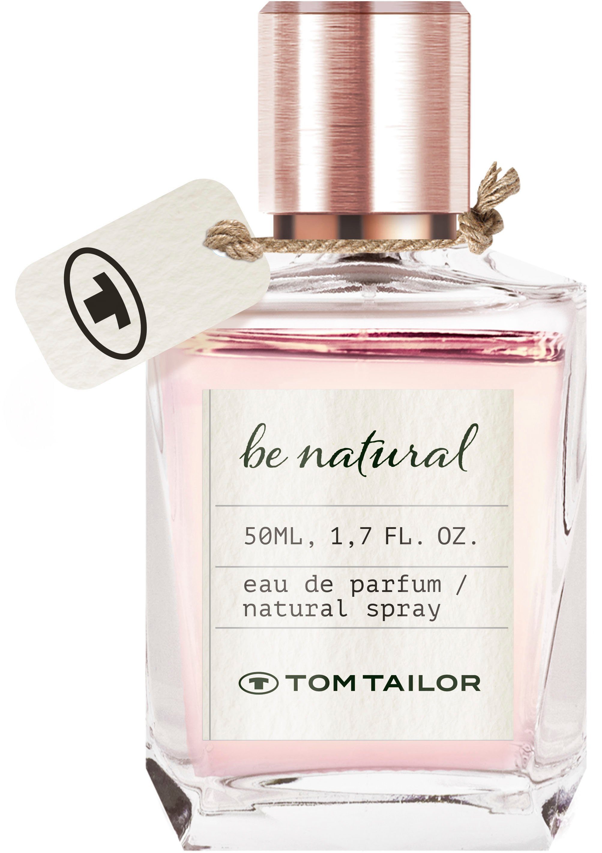 TOM TAILOR Eau de Parfum be natural woman, Damenduft