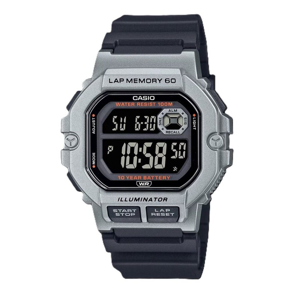 CASIO Luxusuhr Herrenuhr ILLUMINATOR Schwarz (44,5 mm)