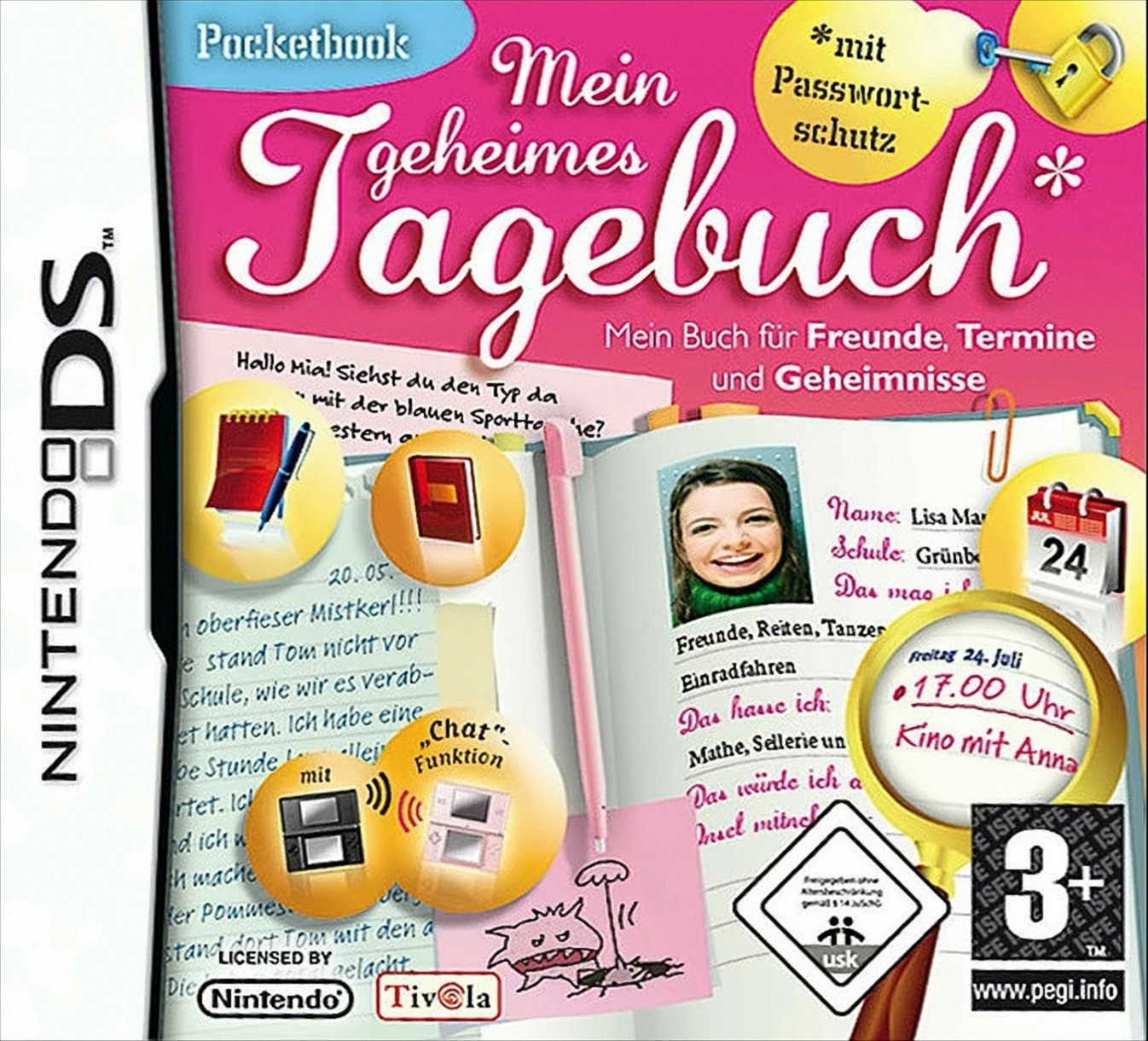 Pocketbook - Mein geheimes Tagebuch Nintendo DS