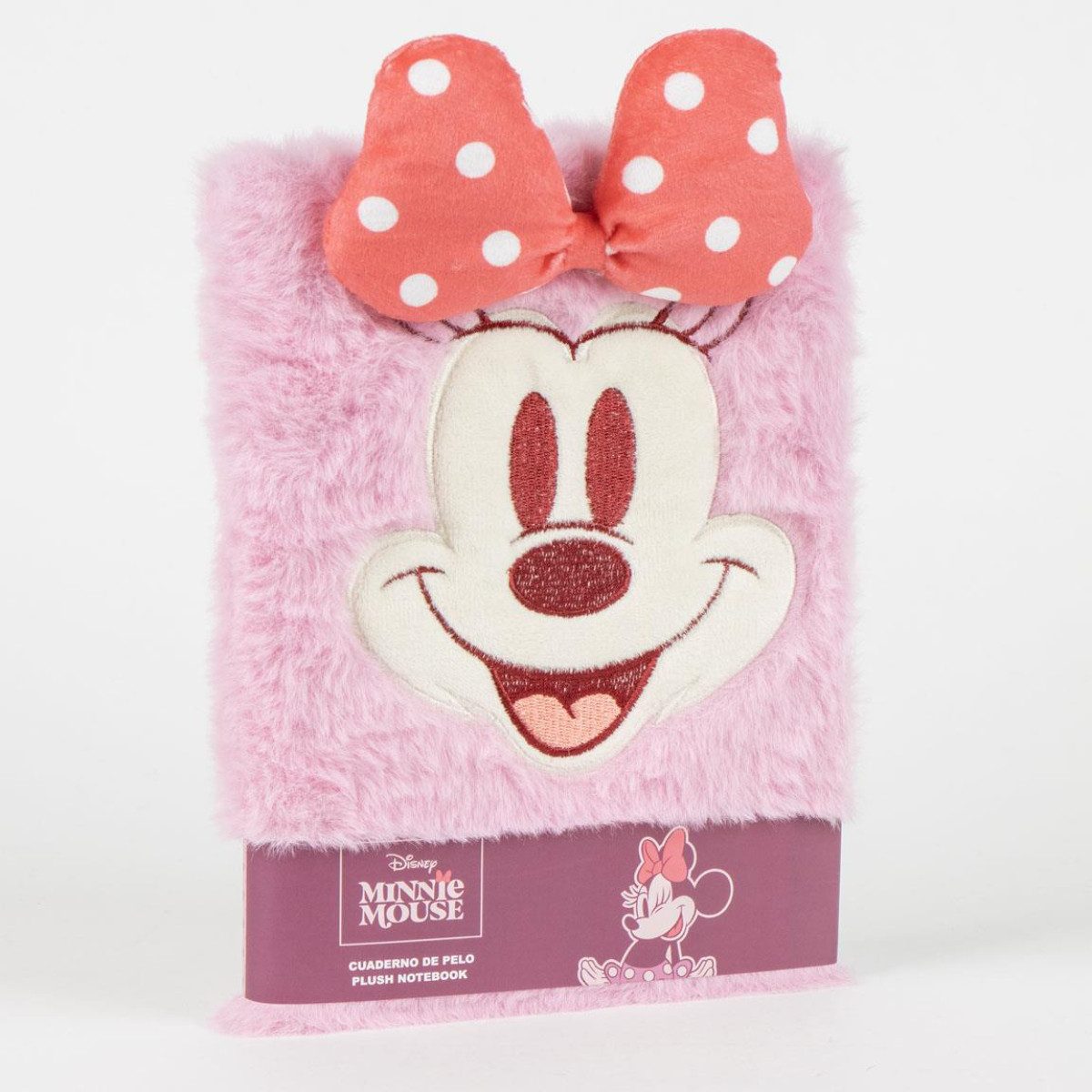 Cerda Notizbuch Disney Minnie Plüsch 16x24x3,5 cm Kinder Канцелярские товары