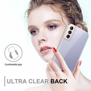 Cadorabo Handyhülle Samsung Galaxy S21 PLUS Samsung Galaxy S21 PLUS, Flexible Case Handy Schutzhülle - Hülle - Back Cover 360° Grad