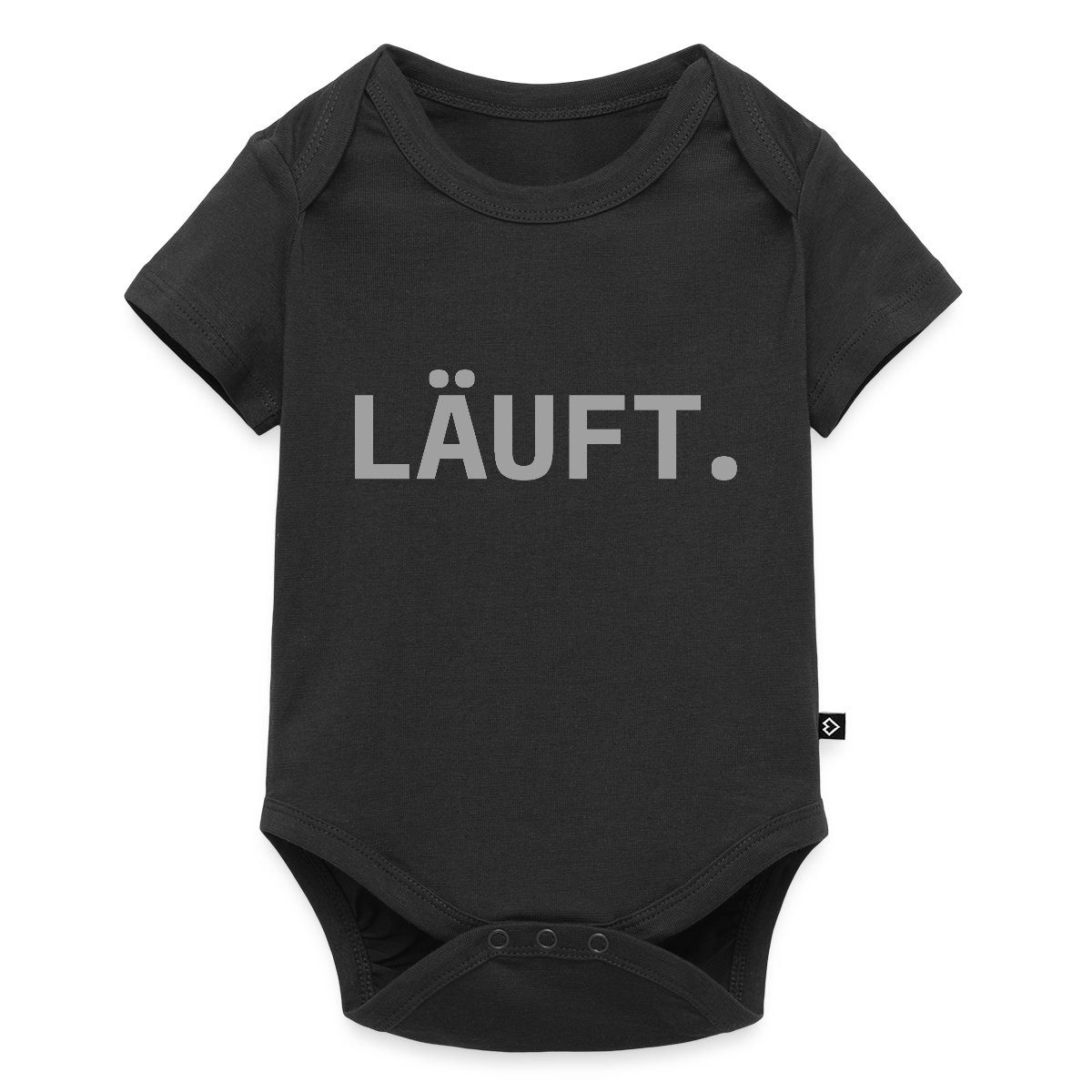 Spreadshirt Kurzarmbody Stromberg Läuft Kurzarm Tages Baby Body (1-tlg)